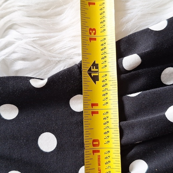 NEW LC Lauren Conrad Polka Dot Fit and Flare Dress - Picture 14 of 16